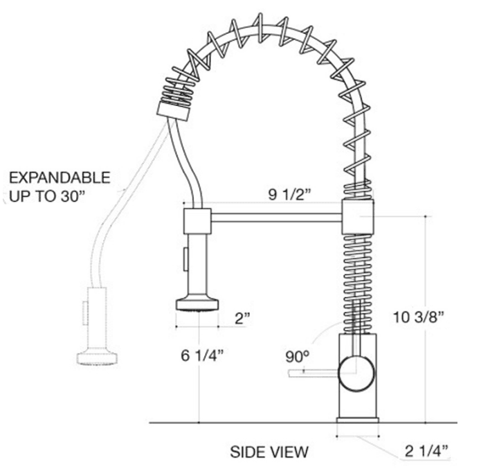 Kitchen Faucet - B25133 - Besso Floor & Decor