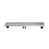 Linear Shower Drain Sq. Grid 2in 36" x 3" x 3-1/8" - 188064 - TESCO Building Supplies 