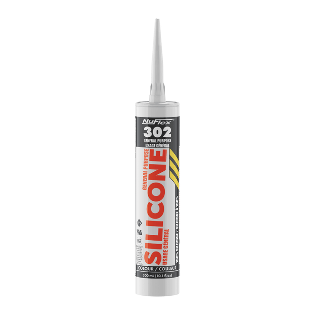 NuFlex 302 General Purpose Silicone Sealant 300ml - Besso Floor & Decor