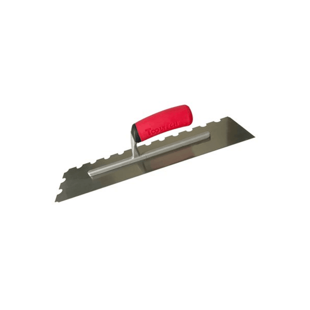 Trowel Notched 16in x 4in (19/32” x 3/8” x 3/4” U Shape) - Besso Floor & Decor