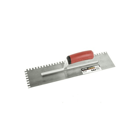 Trowel Notched 16in x 4in (¼in x 3/8in SQ Notch) - Besso Floor & Decor