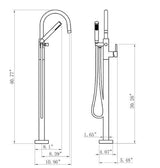 Tub Faucet - B71105 - Besso Floor & Decor