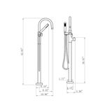 Tub Faucet - B71106 - Besso Floor & Decor