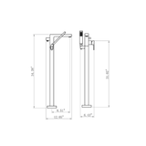 Tub Faucet - B71108 - Besso Floor & Decor